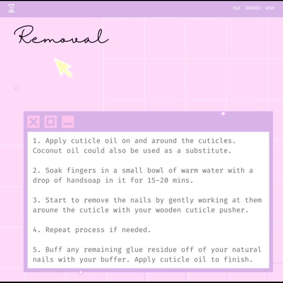 💐☁️✨PASTEL CLOUDS PRESS ON NAILS✨☁️💐 - Picture 4 of 5